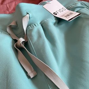 Figs S Yola scrub pants - Sea Glass